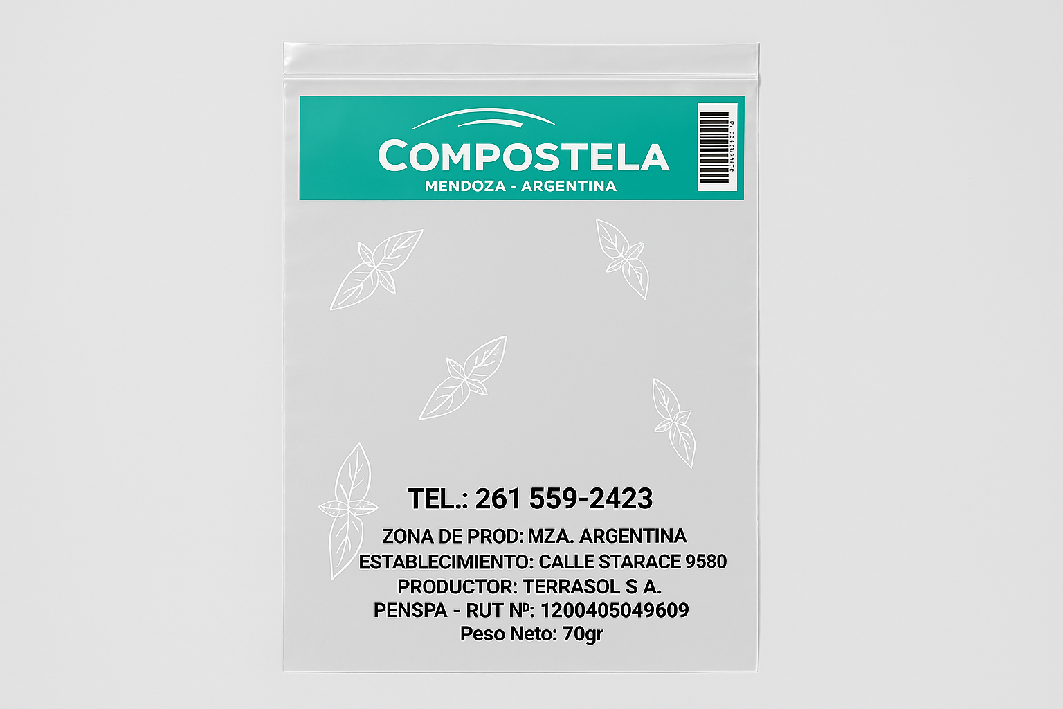 Bolsas de polipropileno impresas con diseño