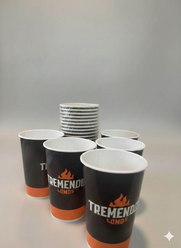 Vaso de papel ecológico