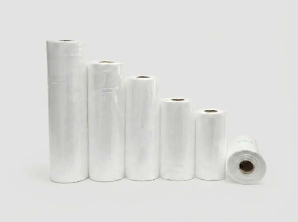 Rollo de bolsas de arranque de polietileno